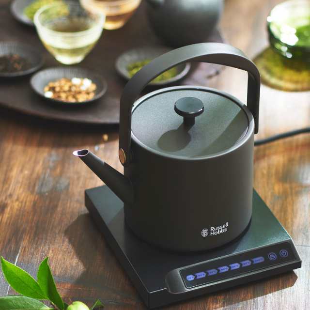 Russell Hobbs ラッセルホブス T Kettle (T ケトル) ブラック 7106JP-BK 送料無料 電気ケトル 温度調節可能 0.6L