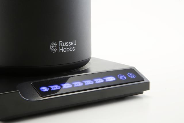 Russell Hobbs ラッセルホブス T Kettle (T ケトル) ホワイト 7106JP-WH 送料無料 電気ケトル 0.6L コードレス 温度調節 保温 カフェ