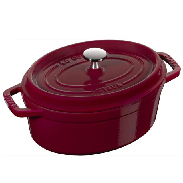 STAUB ストウブ ピコ・ココット オーバル 23cm ボルドー 40502-276 送料無料