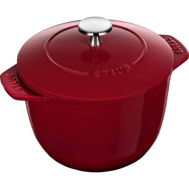 STAUB ストウブ ラ ココット de GOHAN M ボルドー 40505-301 送料無料 ご飯鍋 鍋 IH対応 ガス火対応