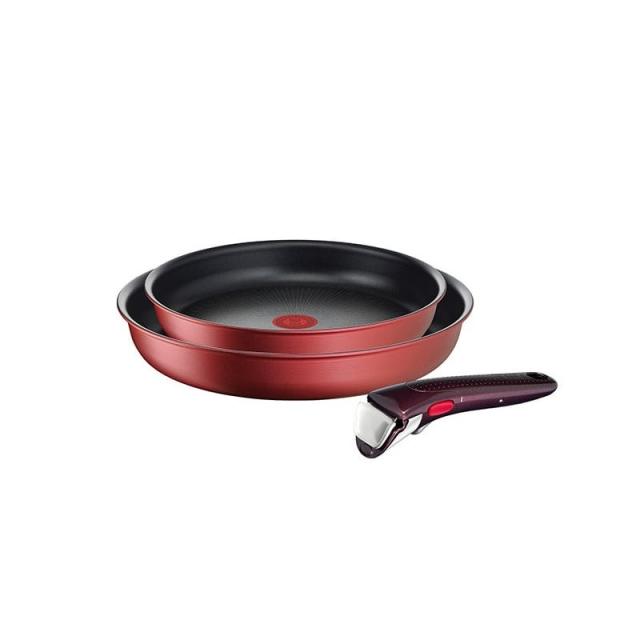 T-fal ティファール インジニオ・ネオ IHルージュ・アンリミテッド 仕かける3 L38390 貨物輸送無料 フライパン 仕かける 着脱式 手持ち部分が取れる 手持ち部分付き添い人 IH相応う 屁っ放り火相応う 3点仕かける フライパン 22糎 26糎 御厨子所