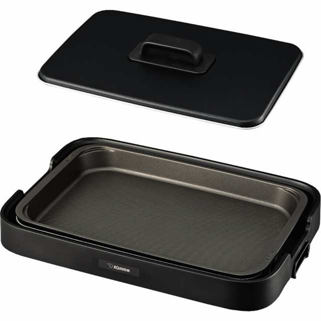 象印 ホットプレート ブラック EAKA10-BA 送料無料 ホットプレート 深型プレート 3.5cm パエリア パスタ すき焼き 本体ガード 2.5mロングコードの通販は 8,360円