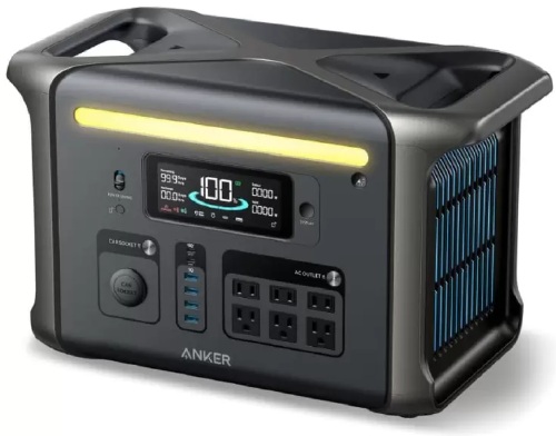 Anker アンカー  Solix F1500 Portable Power Station (PowerHouse 1536Wh) ポータブル電源 2時間 満充電 高出力AC(定格1500W / 瞬間最大2400W / SurgePad 1800W, 6ポート)