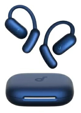 【ディープブルー】アンカー サウンドコア AeroFit 2 A3874N31 快適 会話 超高音質 フィット感 長時間再生 短時間充電 イヤホン