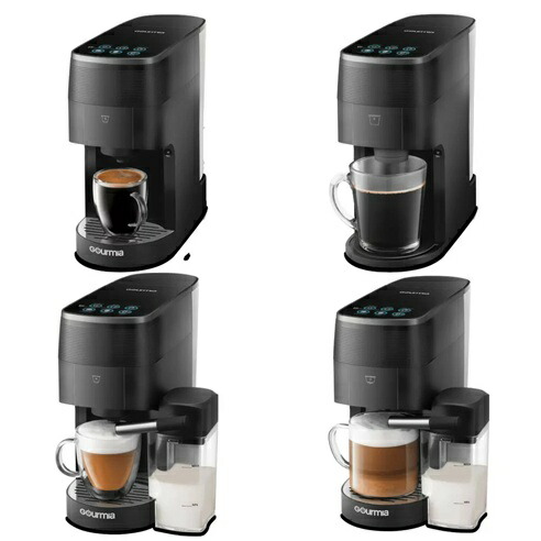 GOURMIA COFFEE MACHINE 4-in-1 マルチカプセル対応 コーヒーメーカー