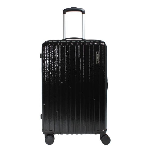 【ブラック】ACE イグザクト プリズム ボディ スーツケース 57-65L ACE EXACT Prismbody Suitcase 57-65L