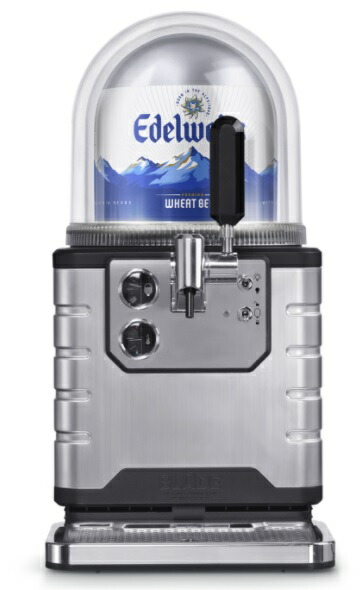 ビールサーバー + 樽1本セット　NBC-40スターターキット（エーデルワイス8L）セット 洗浄・メンテナンス不要 ガスボンベ不要 品質保持 シンプル コンセント１つ