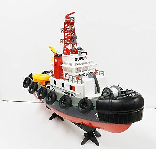 Heng Long (ヘンロン) 2.4GHz 放水可能 タグボート ラジコン　☆港湾作業船ラジコン （Seaport WorkBoat）｜au  PAY マーケット