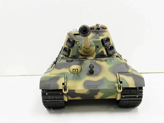 ☆7.0 ver☆ HengLong(ヘンロン)製 2.4GHz 1/16 戦車ラジコン ドイツ陸軍 重戦車  キングタイガー（ティーガー2）ヘンシェル砲塔 3888A-1