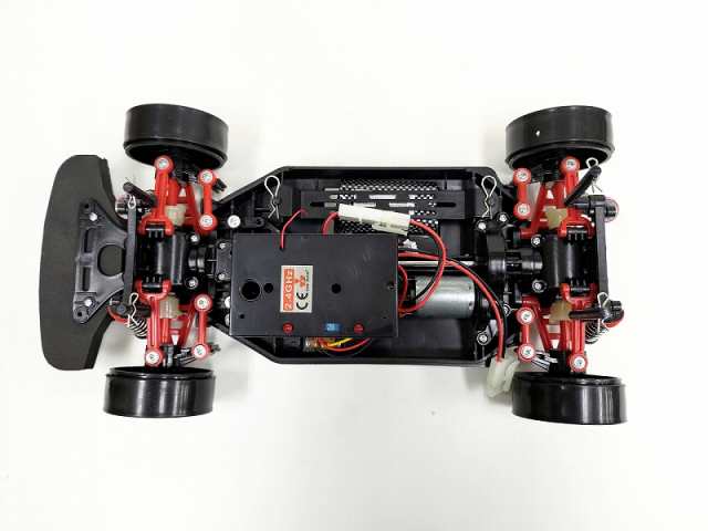 ターボ機能付き】 2.4GHz 1/10 ドリフトラジコンカー FR050Yの通販はau 