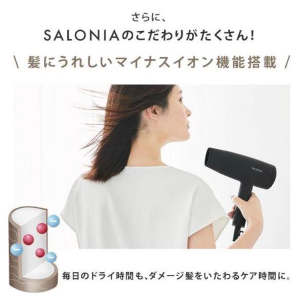 SALONIAスピーディーイオンドライヤーユニバースターコイズ 非売品