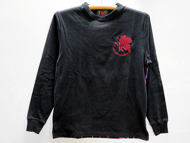 エヴァンゲリオンX 錦 アスカ　刺繍　和柄　ロングTシャツ EVA × NISHIKI_2