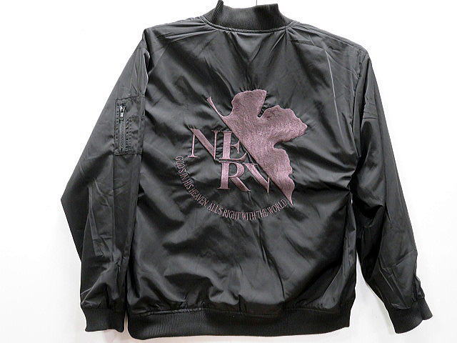 エヴァンゲリオン X 錦コラボ 桜流水弐号機 総刺繍リバーシブルMA-1