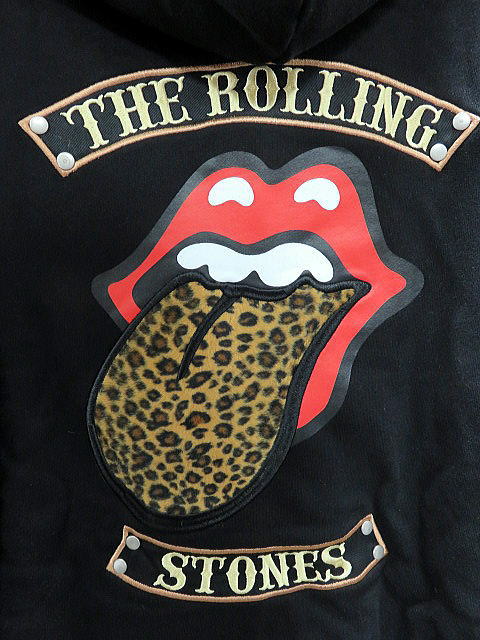 THE ROLLING STONES X JACKROSE　アニマル フルジップパーカー_1