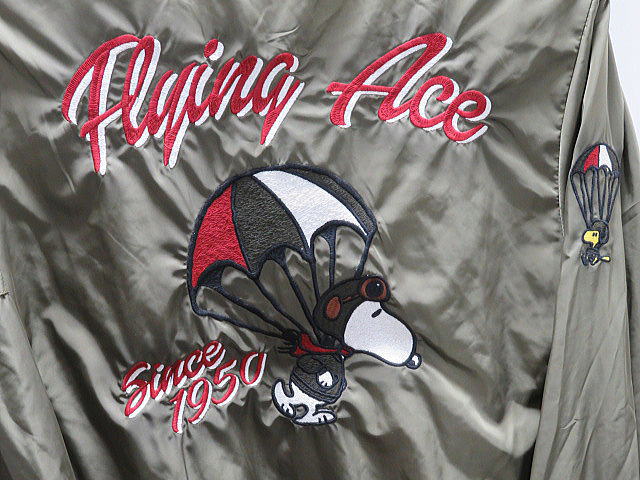 LOWBLOW KNUCKLE X PEANUTS FLYING ACE MA-1ジャケットの通販はau PAY