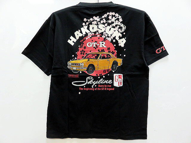 NISSAN × NISHIKI　KPGC10型ハコスカ 桜半袖Ｔシャツ　日産×錦 skyline GT-R 7,875円