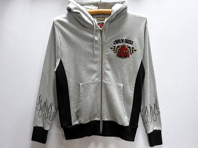 ローブローナックル LOONEYTUNESコラボ パーカー　CUSTOMGARAGE TWEETY LOW BLOW KNUCKLE