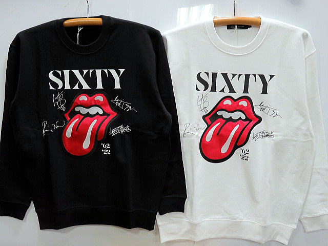 ROLLING STONES X JACKROSE　サイン＆ロゴ　ワンポイント刺繍トレーナーの通販は 14,300円