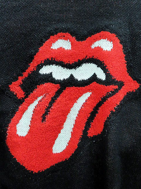 ROLLING STONES X JACKROSE　ジャガードニットセーター　ローリングストーンズ