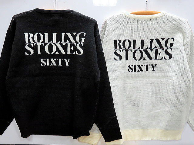 ROLLING STONES X JACKROSE　ジャガードニットセーター　ローリングストーンズ