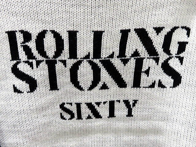 ROLLING STONES X JACKROSE　ジャガードニットセーター　ローリングストーンズ