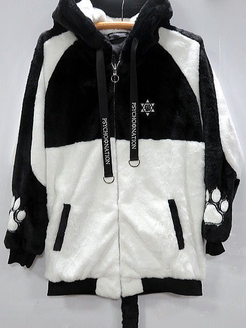 PSYCHO NATION  ネコ耳天使 フェイクファーブルゾン　サイコネーション