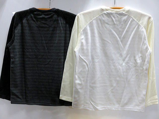 サンタフェ -santafe-　異素材MIXグランサーモカットソー