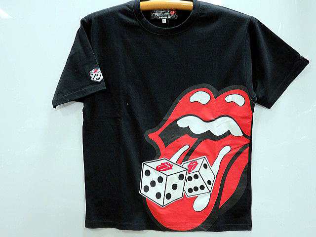 THE ROLLING STONES × JACKROSE　ダイス刺繍　半袖Tシャツ　ローリングストーンズ×ジャックローズの通販は