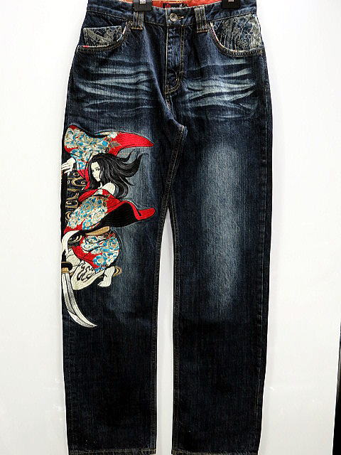 抜刀娘　結愛　武芸　デニムパンツ　絡繰魂