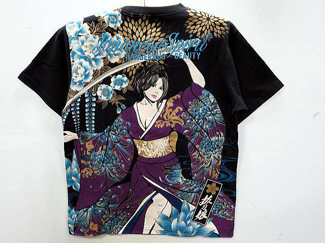 抜刀娘　妃那 水の精 半袖Tシャツ　絡繰魂