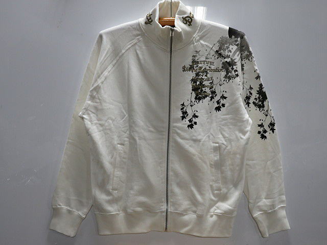 カラクリ魂 和柄 抜刀娘 二人娘 フルZIPトレーナー KARAKURI