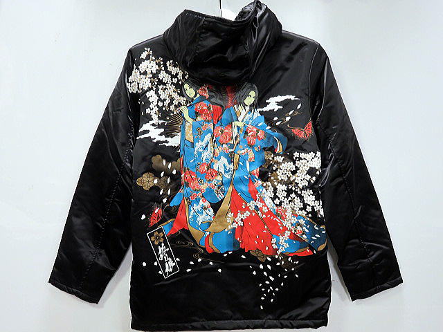 抜刀娘　桜舞踊N3Bジャケット　裏ボア　絡繰魂