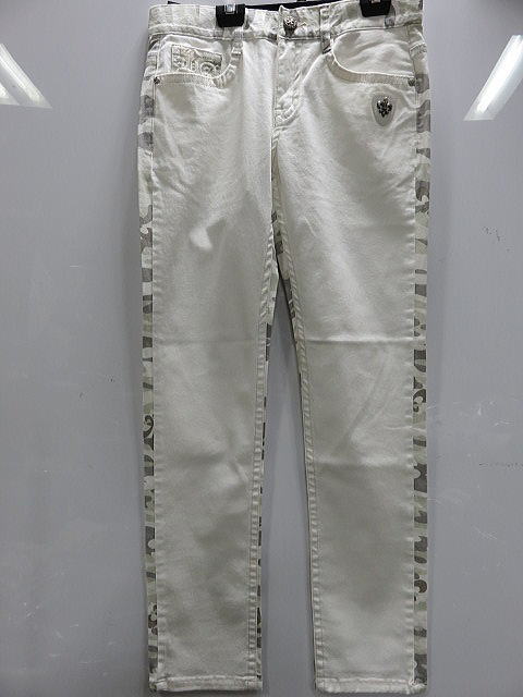 Be Ambition 百合迷彩柄 前後切り替え ストレッチ チノパンツ ビーアンビションの通販は