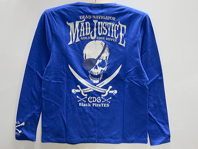 クール・ドライブ・ストライカー　長袖Ｔシャツ スカルパイレーツ刺繍　COOL DRIVE STRIKER
