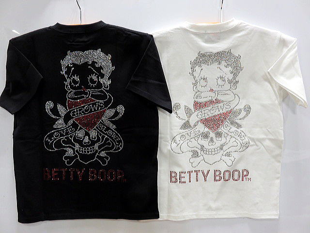BETTY BOOP X Ed Hardy　半袖Tシャツ　エド・ハーディー edhardy ベティ