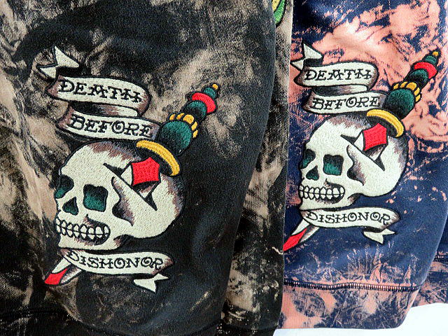 Ed Hardy　裏毛プルオーバーパーカー　エド ハーディー_4