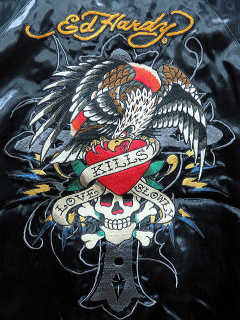 Ed Hardy リバーシブルスカジャン エド ハーディー 【公式通販】