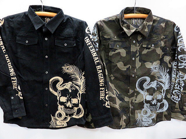 Flag Staff X Bright Gemstones ツイルシャツ　フラッグスタッフ_3