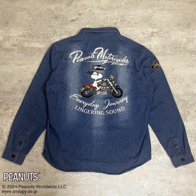 SNOOPY×Flag Staff ツーリングシャツ 13,209円