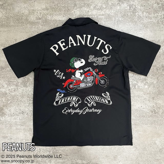SNOOPY×Flag Staff MOTORCYCLE  シャツ　フラッグスタッフ×スヌーピー