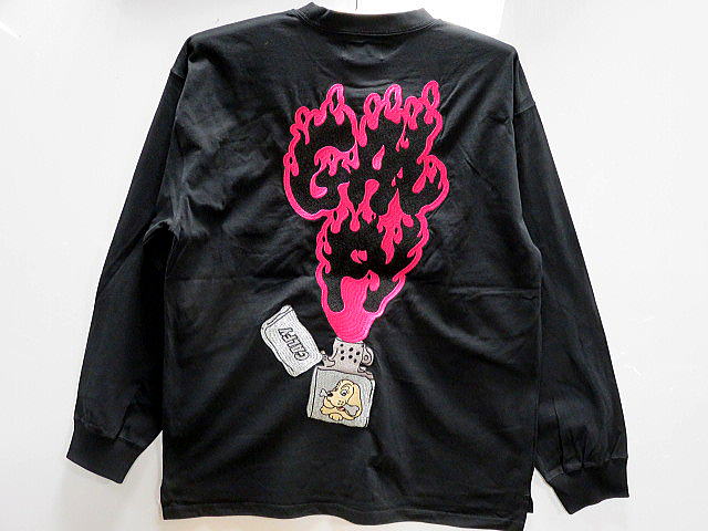 CRUTCH GALFY ガルフィーライター　 長袖Tシャツ【代引不可商品】