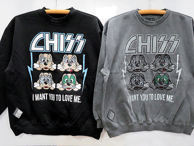 CRUTCH GALFY   ガルフィ   CHISS  裏起毛トレーナー【代引不可商品】】