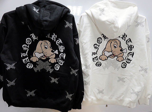 CRUTCH GALFY   ガルフィ  ラインストーンパーカー