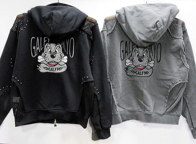 CRUTCH GALFY   ガルフィ  メッシュ切替パーカー
