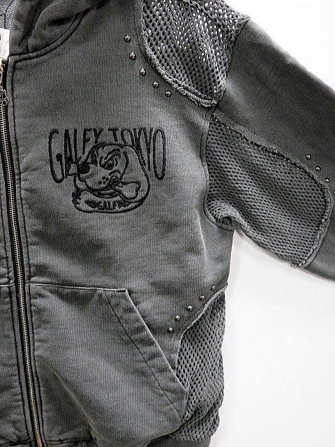 CRUTCH GALFY ガルフィ メッシュ切替パーカー_5