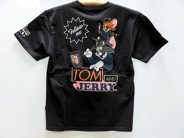 Tom＆Jerry X NEVER MIND  　半袖Tシャツ　トムとジェリー