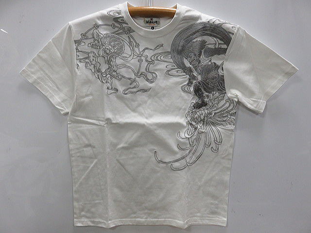 絡繰魂 　半袖Tシャツ　風神雷神