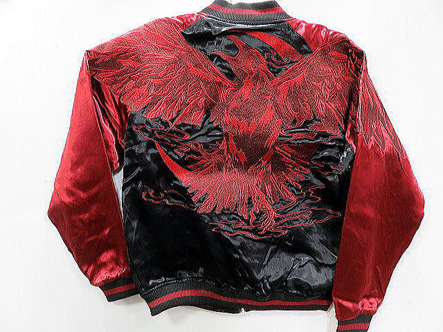 DAKU 　リバーシブルスカジャン　トドロクカミノコエ　和柄　カラクリ魂  KARAKURI  絡繰魂