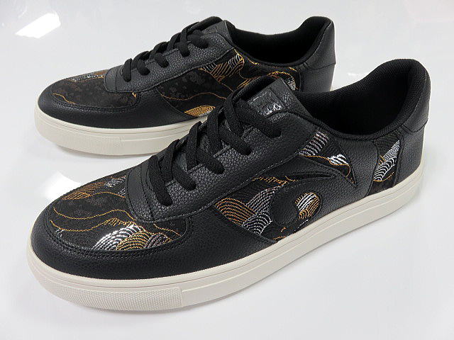 絡繰魂　和柄　金蘭スニーカー　KARAKURI カラクリ魂