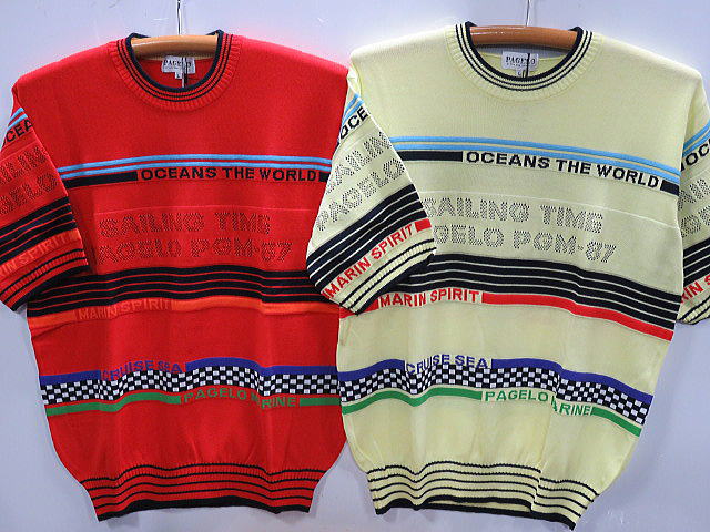 パジェロ  半袖　サマーセーター　PAGELO